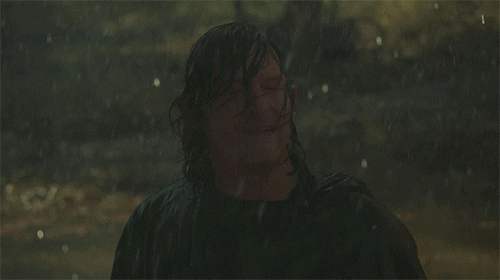 Daryl Dixon Storm GIF by The Walking Dead
