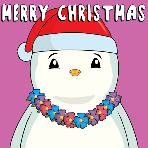 Merry Christmas GIF by Pudgy Penguins