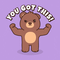 Teddy Bear Good Luck GIF by BEARISH