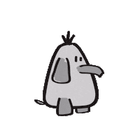 Allie The Ellie De Olifant Sniffing Sniff Fart Smell Smelly Ruiken Bleh Parfum T Sticker by Allie the Ellie