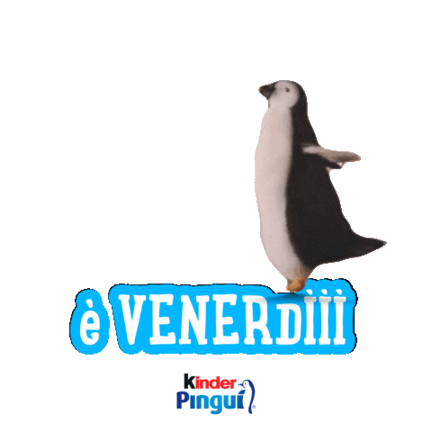 Friday Weekend Sticker by Kinder Official