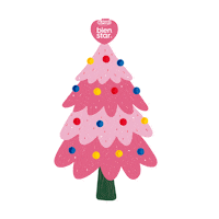 Happy Christmas Tree Sticker by ElPozo Bienestar