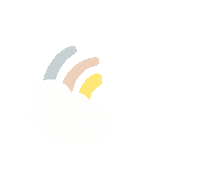Rainbow Cloud Sticker by min & mun