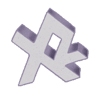 Crumble Sticker by X2 Festivalen