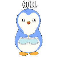 Penguin Cool Down Sticker by Pudgy Penguins