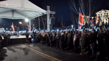 Demonstrations in Armenian Capital Amid Calls for Snap Election