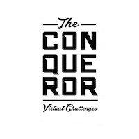 The Conqueror Virtualfitness Sticker by My Virtual Mission + The Conqueror Events