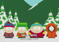 eric cartman snow GIF by South Park 