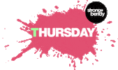 Thursday Sticker by Strong + Bendy