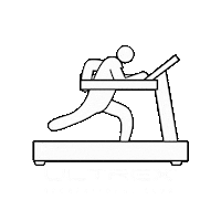 Ultrexrecreationalclub fitness workout gym cardio Sticker