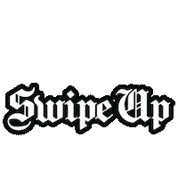 Swipe Up Old English Sticker by Dirt Bike Kidz