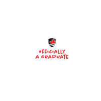 Graduation Cu Grad Sticker by Carleton University