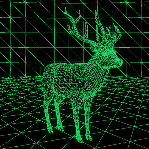 christmas deer GIF by kraftundlicht