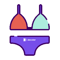 Travel Bikini Sticker by Decolar