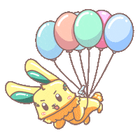 Birthday Fly Sticker by Milikumi