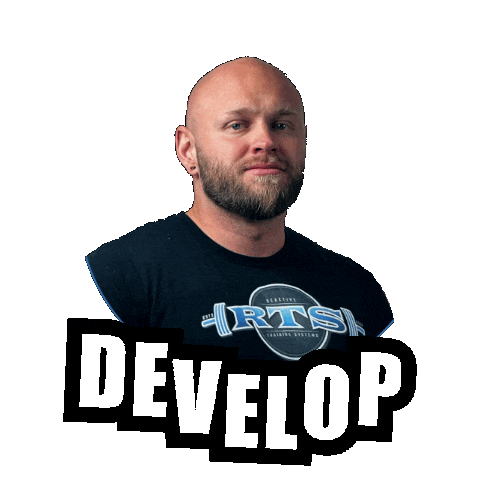 Coach Develop Sticker by Reactive Training Systems