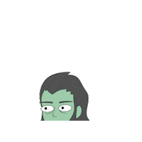 Hades Nero Sticker