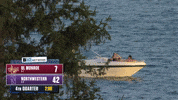 Chilling Lake Michigan GIF by Northwestern Athletics