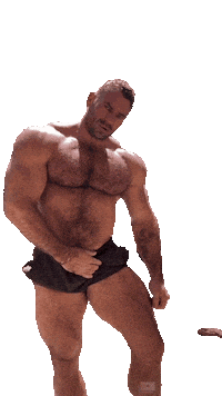 Muscle Body Sticker by Database數據