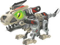 Sliverlit robot toy blinking 恐龍 Sticker