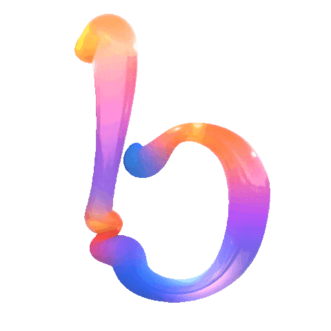 3D Alphabet Sticker