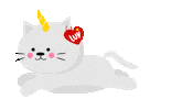 Cat Day Sticker by Jessica Lau