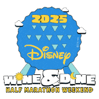 Rundisney Wine And Dine Sticker by Disney Sports
