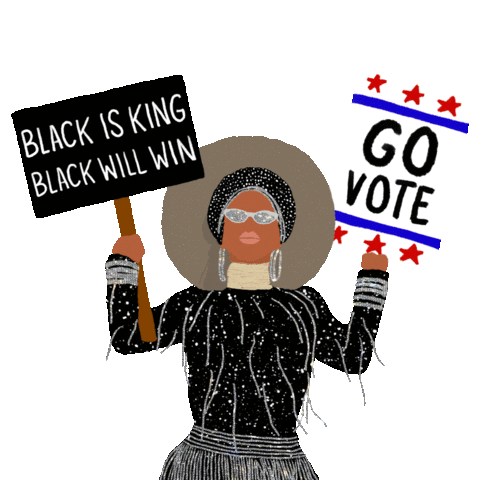 Lion King Queen Sticker by #GoVote