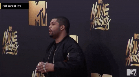 Red Carpet Bowing GIF by MTV Movie & TV Awards