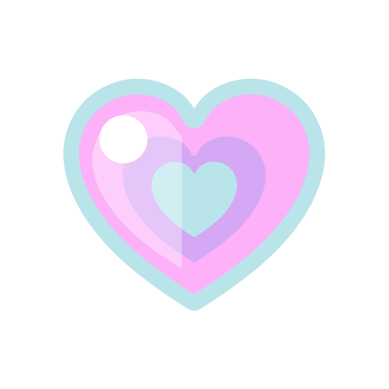 heart love Sticker by Mad Decent