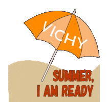 Summer Beach Sticker by Vichy Greece