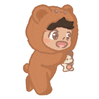 Teddy Bear Love GIF by Cosytales