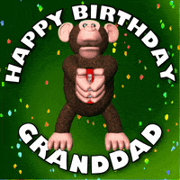 Birthday Greetings Granddad GIF