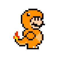 Fire Pokemon Sticker