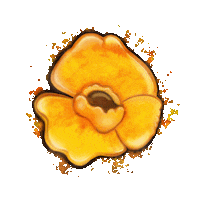 Summer Flower Sticker
