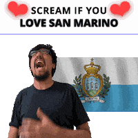 San Marino Sm Sticker