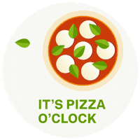 Pizza Time Sticker by TU Dortmund