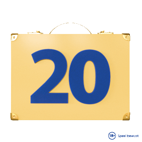 Deal Number Sticker by Postcode Loterij