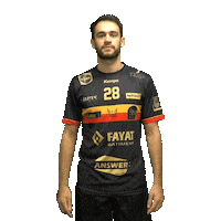 pauchandball love sport handball player Sticker