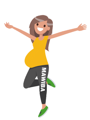 MAWIBA_Int happy dance sport fun Sticker
