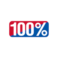 100 Percent Cycling Sticker by 100%