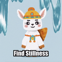 Stillness GIF by Llamaozi