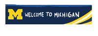 Umichwelcomehome Sticker by University of Michigan