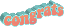 congratulations congrats Sticker
