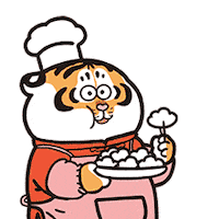 Chinese New Year Tiger Sticker by Bu2ma
