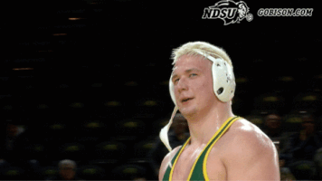 north dakota state wrestling GIF by NDSU Athletics