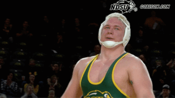 north dakota state wrestling GIF by NDSU Athletics