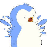 Shocked Oh No Sticker by Pudgy Penguins
