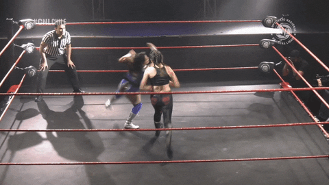 Fight Wrestling GIF by CNL Chile