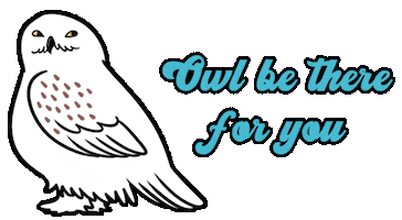 Ill Be There White Bird Sticker